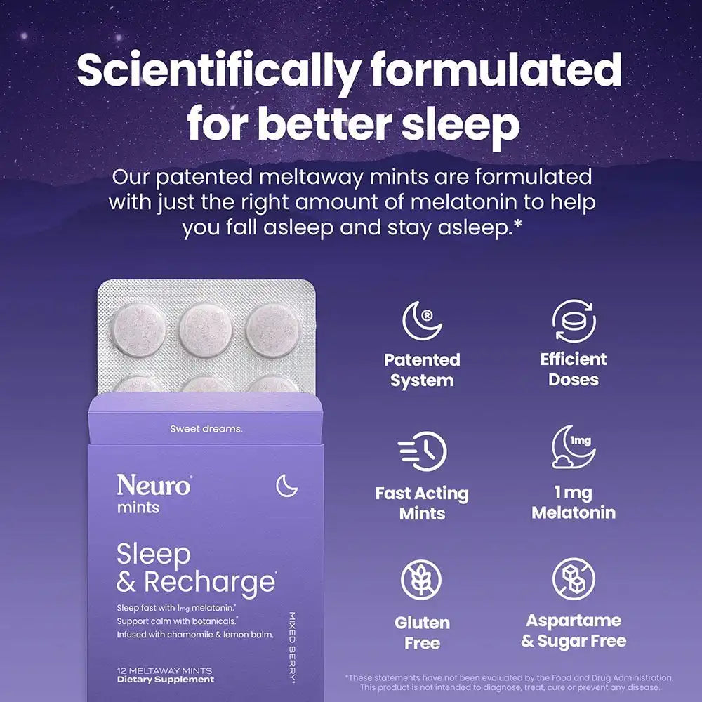 Energy & Focus + Sleep & Recharge