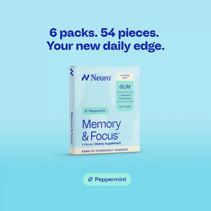Memory & Focus™ Gum