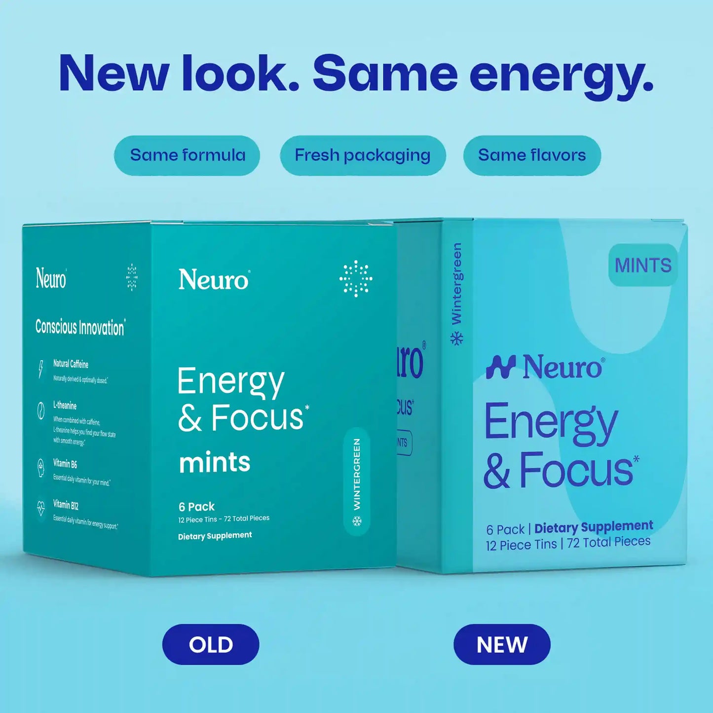 Energy & Focus™ Mints