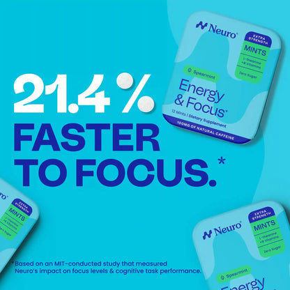 Extra Strength Energy & Focus™ Mints