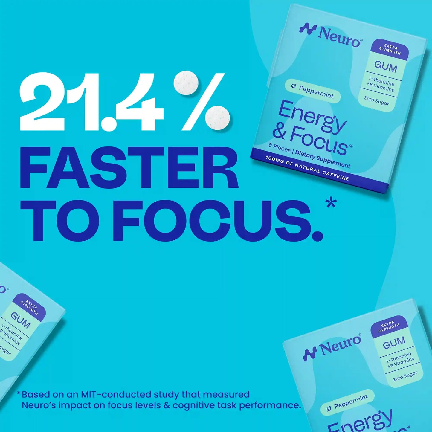 Extra Strength Energy & Focus™ Gum