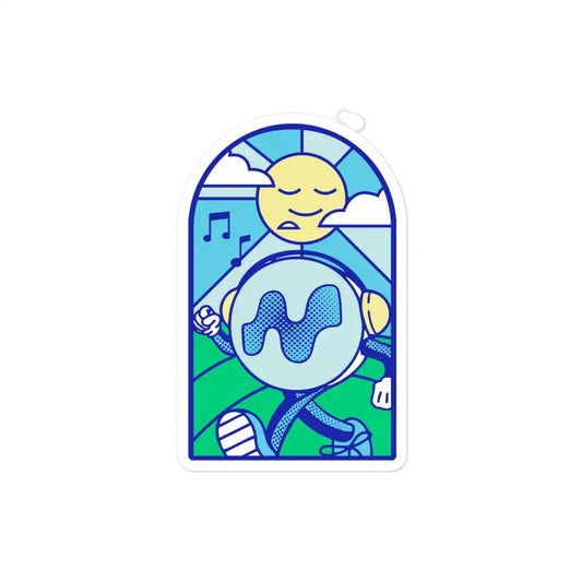 Groovy Sticker