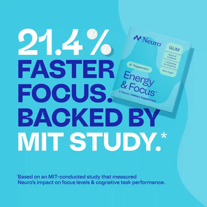 Energy & Focus™ Gum – Watermelon
