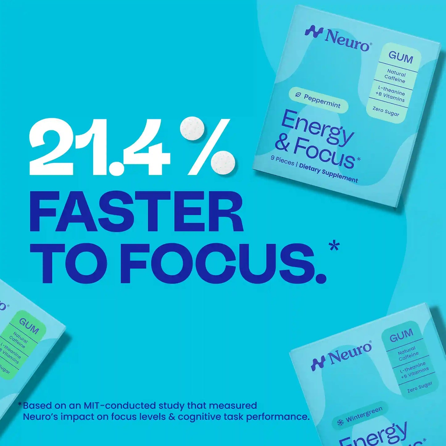 Energy & Focus™ Gum