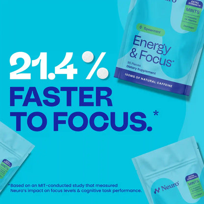 Extra Strength Energy & Focus™ Mints