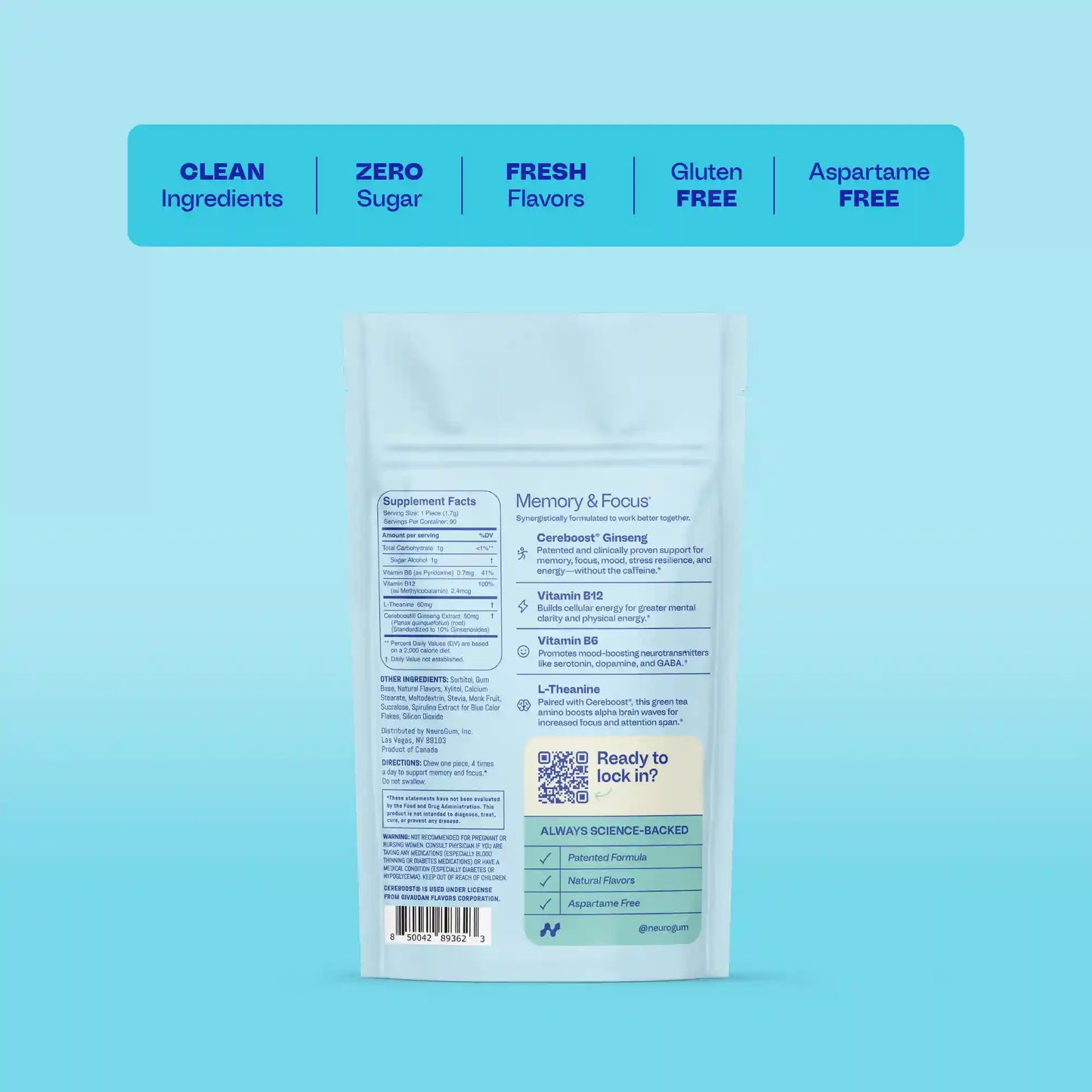 Memory & Focus™ Gum