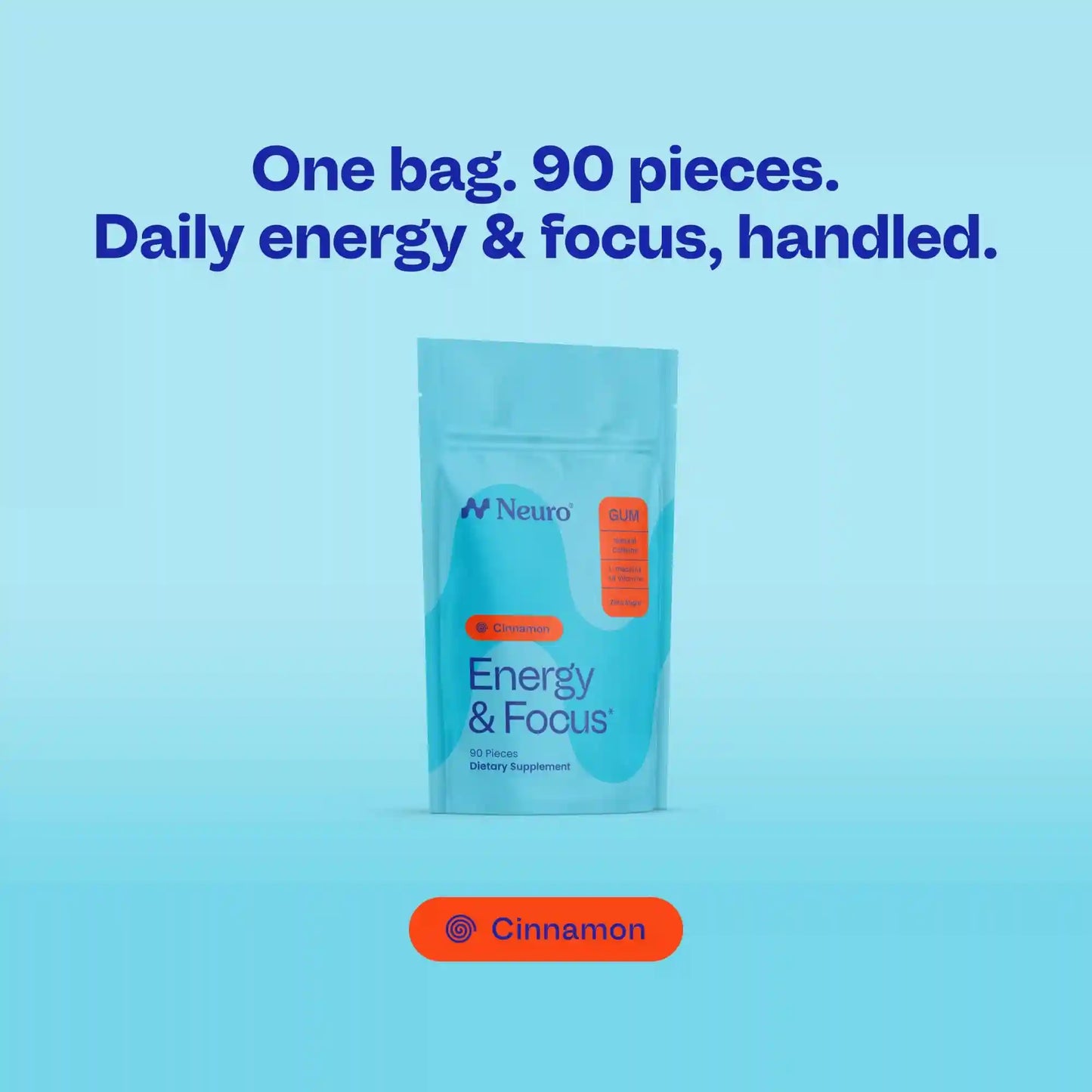 Energy & Focus™ Gum – Watermelon