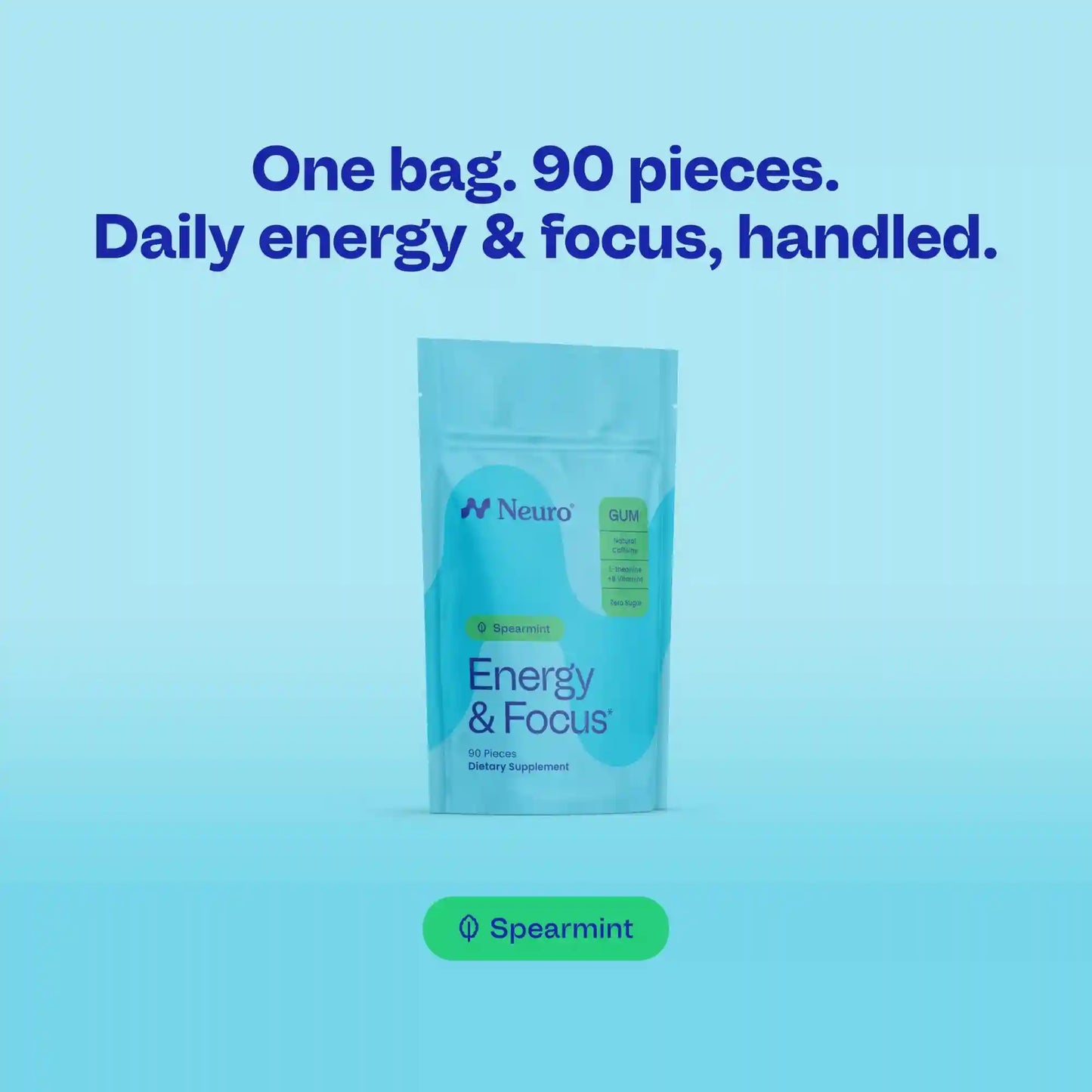 Energy & Focus™ Gum – Watermelon
