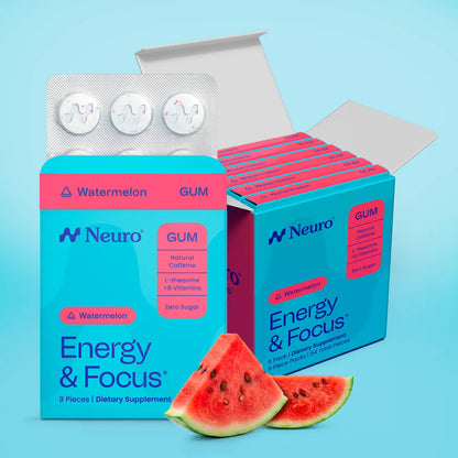 Energy & Focus™ Gum – Watermelon