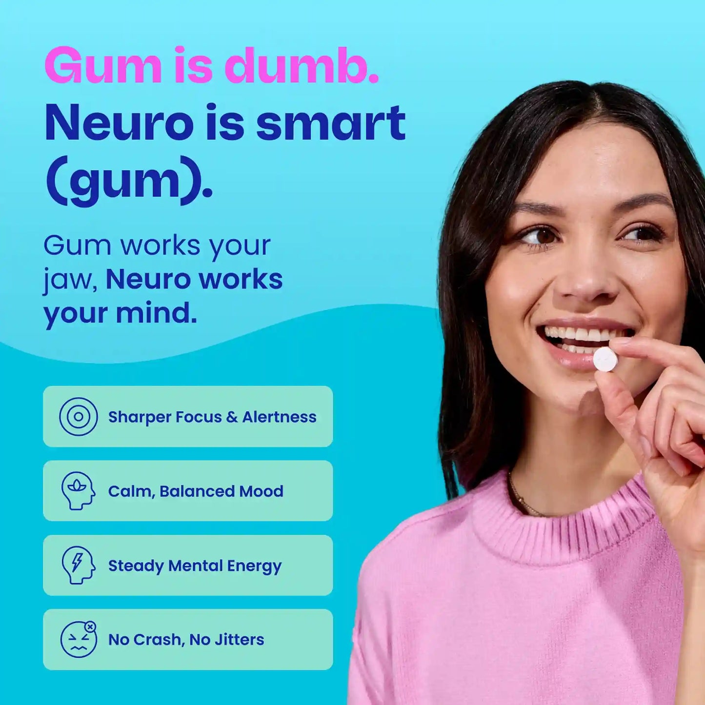 Extra Strength Energy & Focus™ Gum