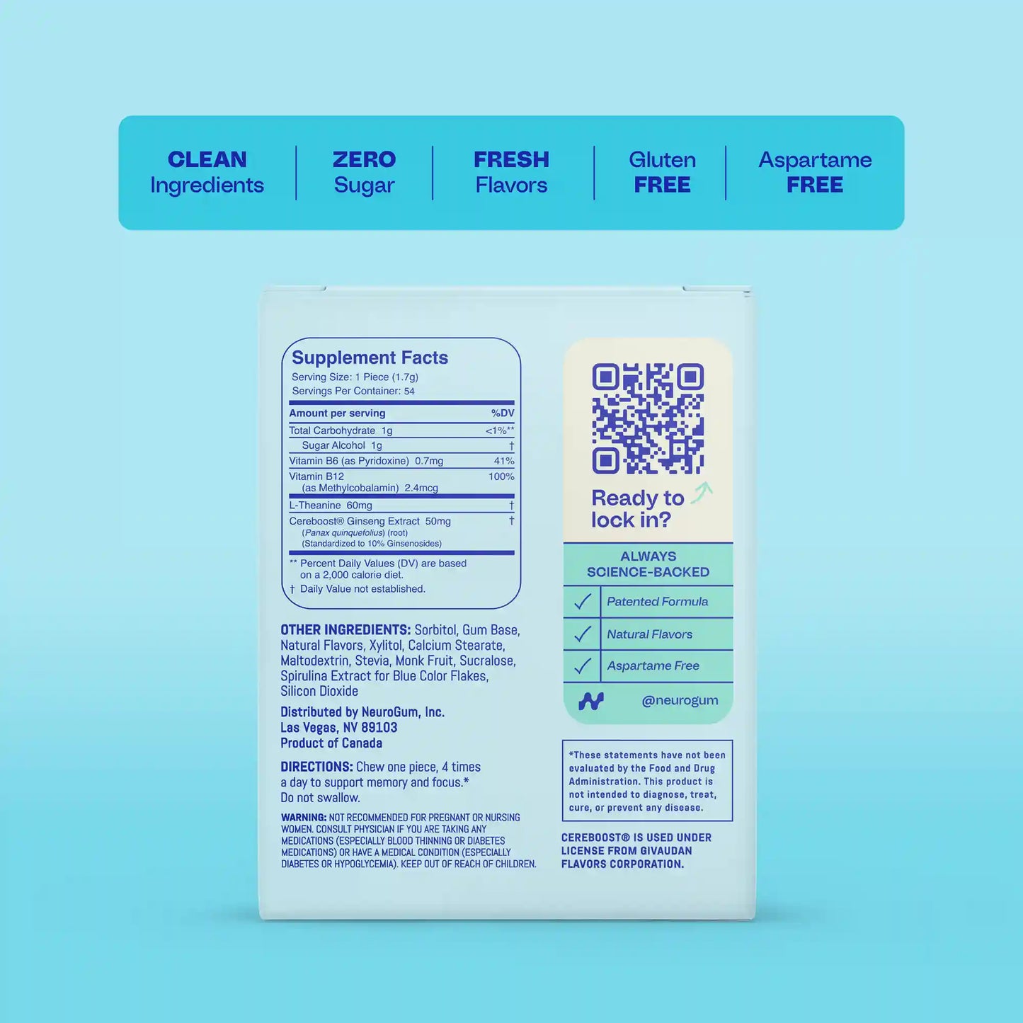 Memory & Focus™ Gum