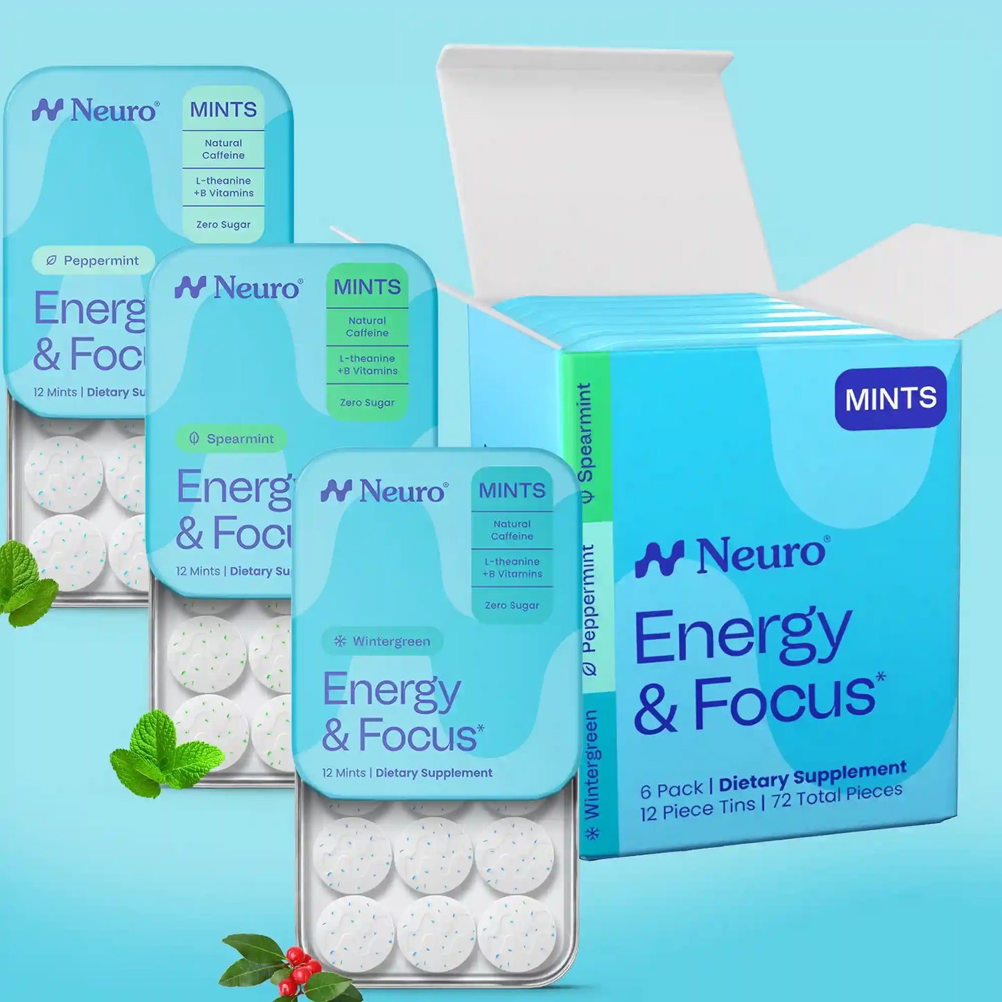Energy & Focus™ Mints