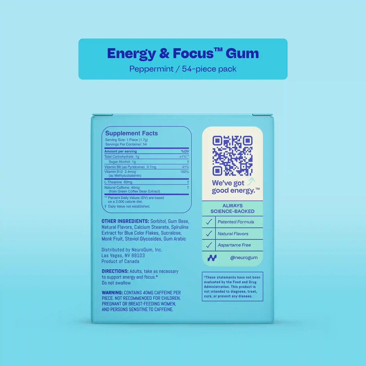 Energize & Unwind Gum + Mints